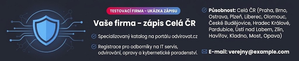 Vaše firma - zápis Celá ČR